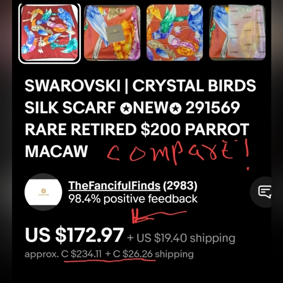 SWAROVSKI SCARF - Picture 15 of 15